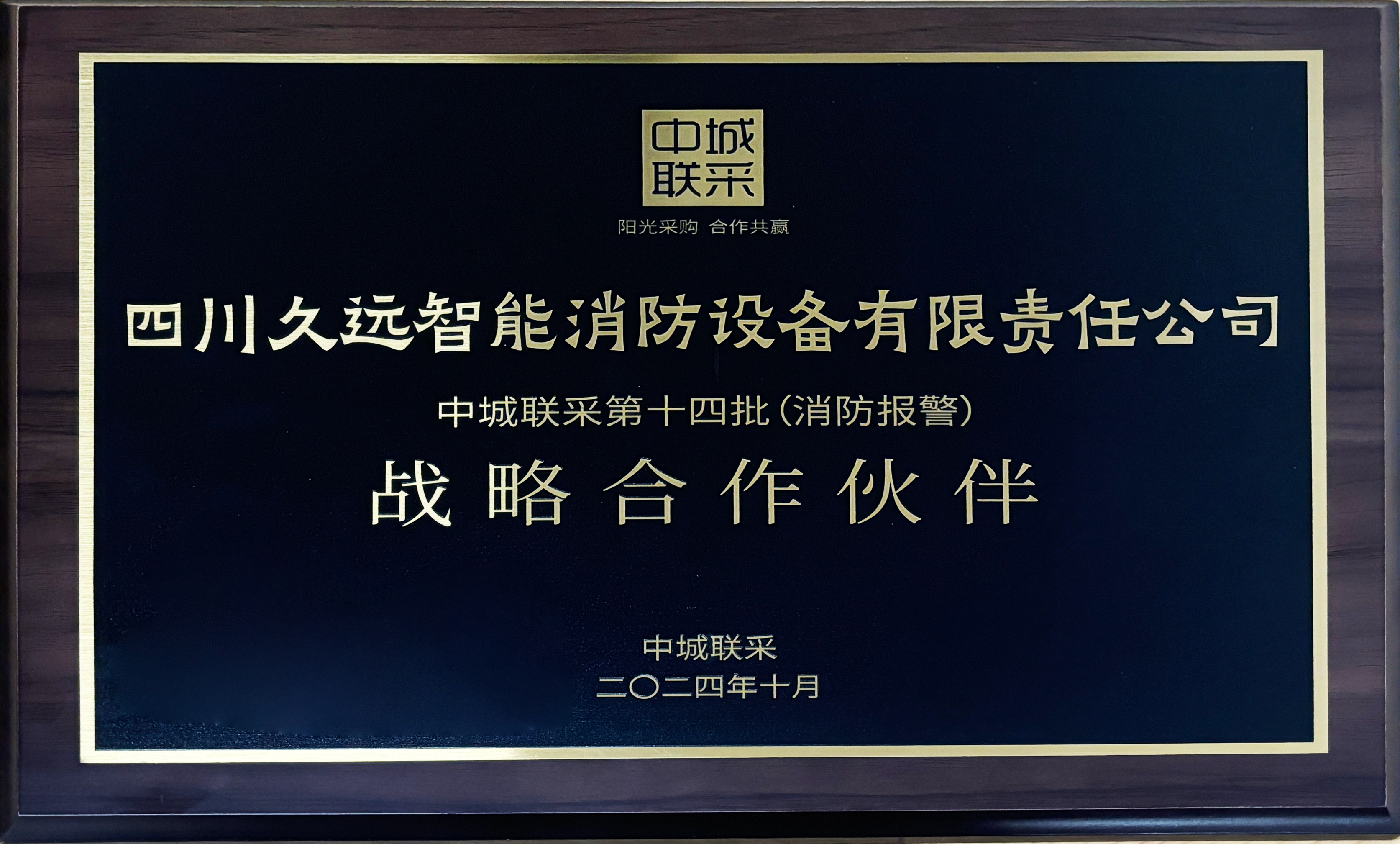 中城联采战略合作伙伴
